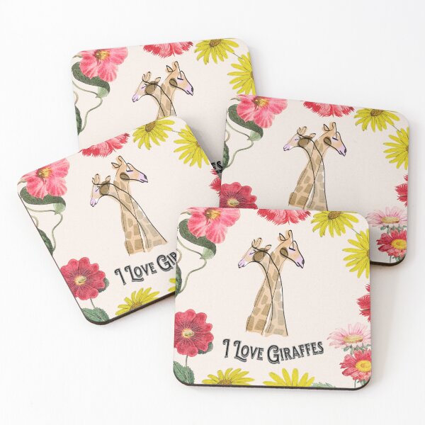 Item preview, I Love Giraffe designed and sold by AspectArtWorks.