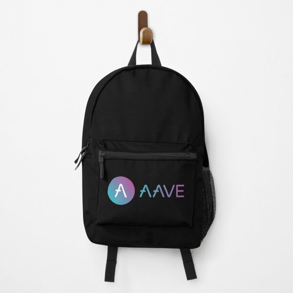 Item preview, Aave AAVE Crypto Altcoin - Clean Gradient Logo Design with Text Logo designed and sold by CryptoMoods.