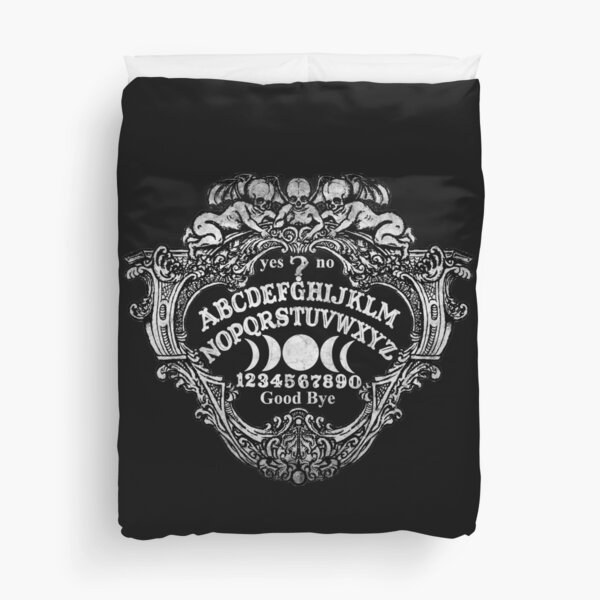 Death Cherub Witch Board Duvet Cover