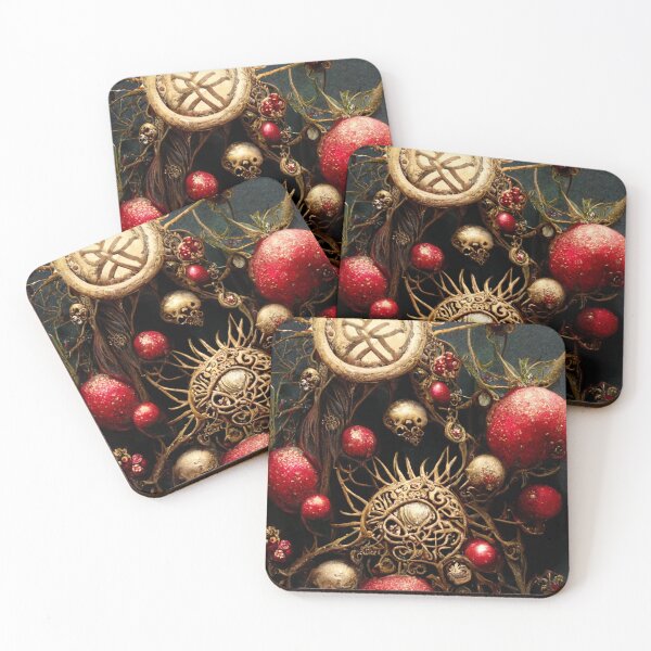 Item preview, Intricate Pagan X-mas Card designed and sold by CartoonrBOY.