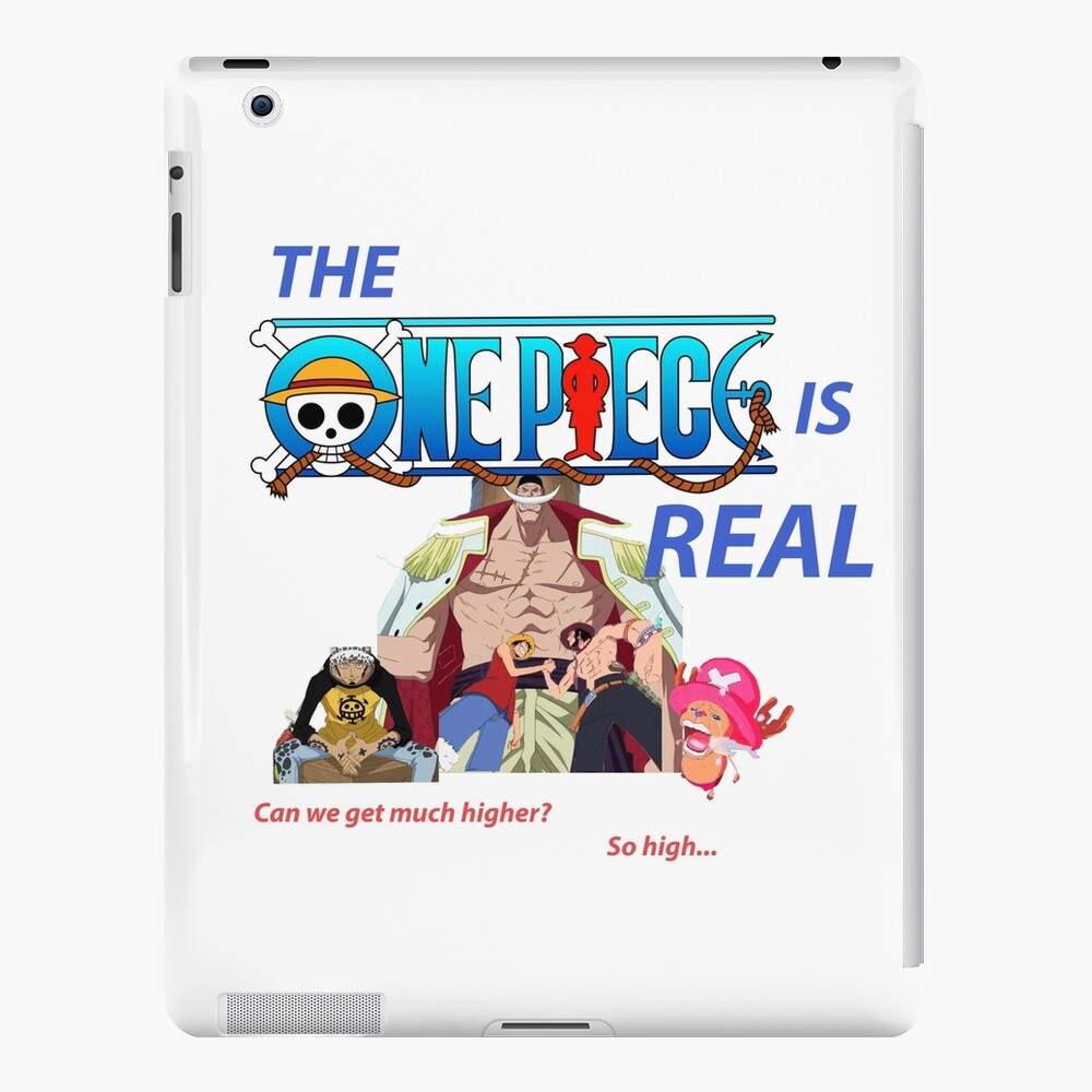 the one piece is real chopper meme iPad Case & Skin by uchix