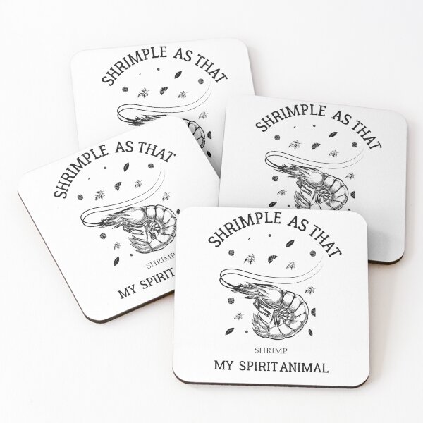 Item preview,  Shrimple As That  ! Shellfish, Shrimp Seafood Lovers designed and sold by Raiko-art.