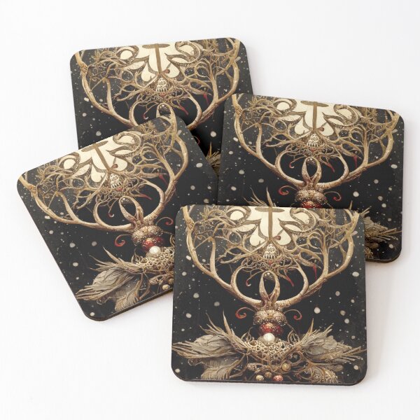 Item preview, Intricate Pagan X-mas Card designed and sold by CartoonrBOY.