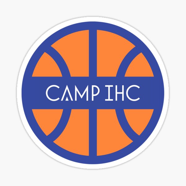 "Basketball Camp IHC" Sticker for Sale by RokDesignsNY Redbubble