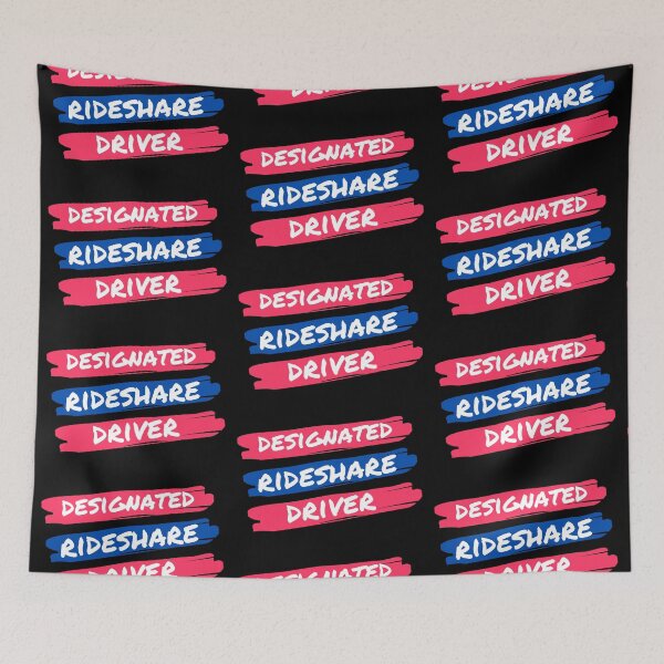 Item preview, Designated Rideshare Driver designed and sold by MtWoodsonSales.