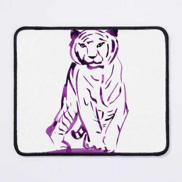 Item preview, Approaching Tiger - Purple  designed and sold by Niina  Niskanen.