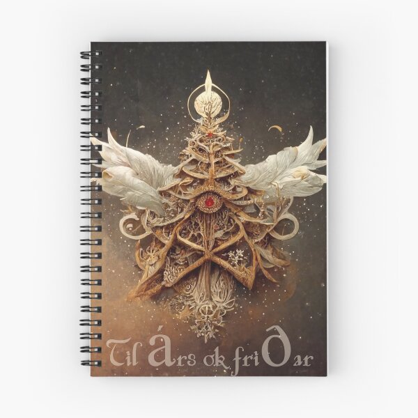 Item preview, Intricate Pagan X-mas Card designed and sold by CartoonrBOY.