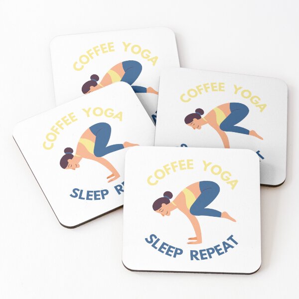 Item preview, Coffee Yoga Sleep Repeat designed and sold by karolaan.