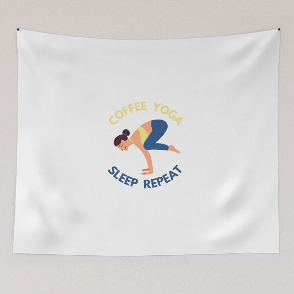 Item preview, Coffee Yoga Sleep Repeat designed and sold by karolaan.