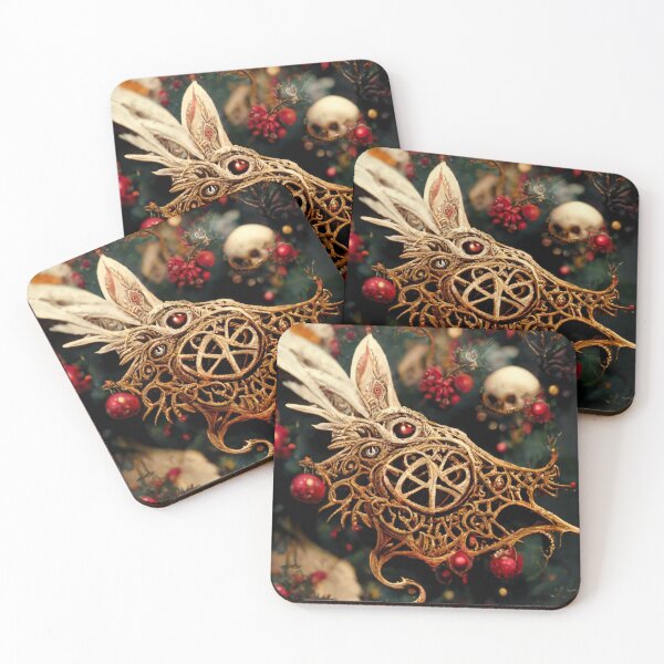 Item preview, Intricate Pagan X-mas Card designed and sold by CartoonrBOY.