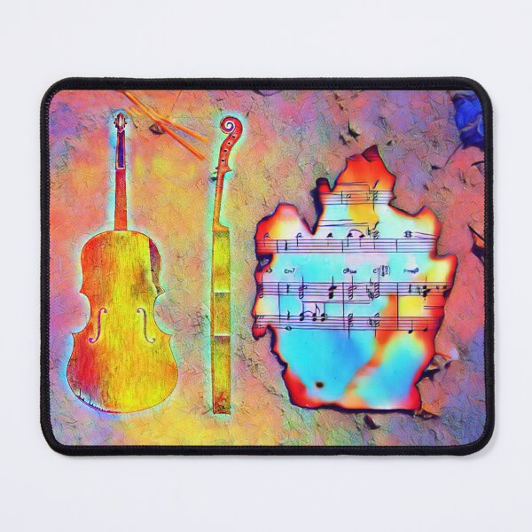 Item preview, Violin and sheet music designed and sold by Artbellachi.