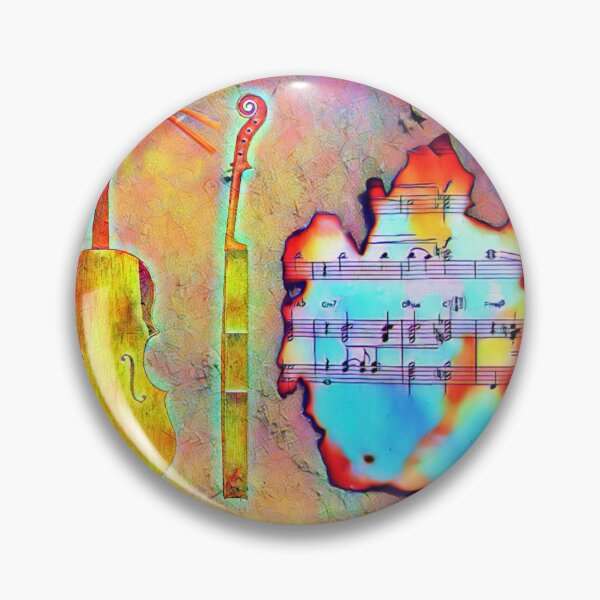 Item preview, Violin and sheet music designed and sold by Artbellachi.