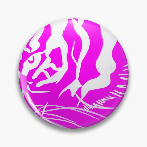 Item preview, Eye of The Tiger - Pink & White  designed and sold by Niina  Niskanen.