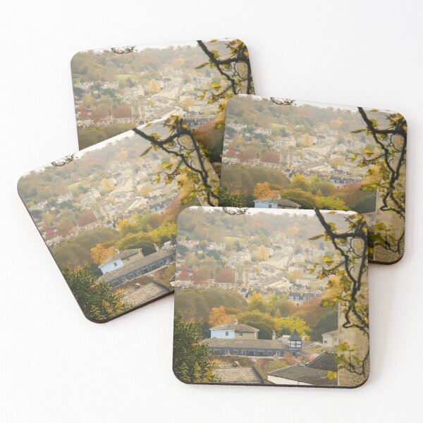 Item preview, Hilly Bath city in Autumn designed and sold by Rowena Ko.