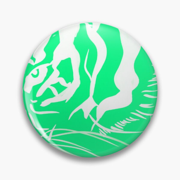 Item preview, Eye Of The Tiger - Mint Green  designed and sold by Niina  Niskanen.