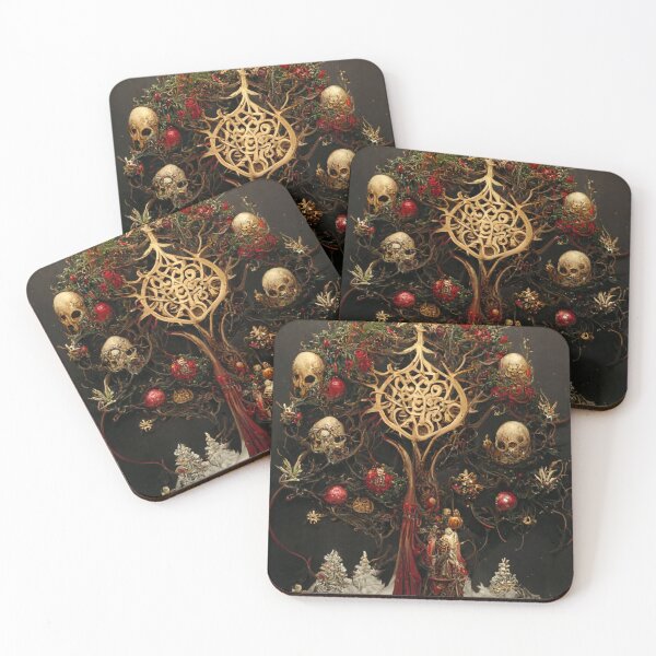 Item preview, Intricate Pagan X-mas Card designed and sold by CartoonrBOY.