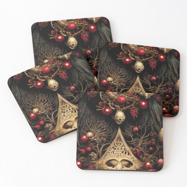 Item preview, Intricate Pagan X-mas Card designed and sold by CartoonrBOY.