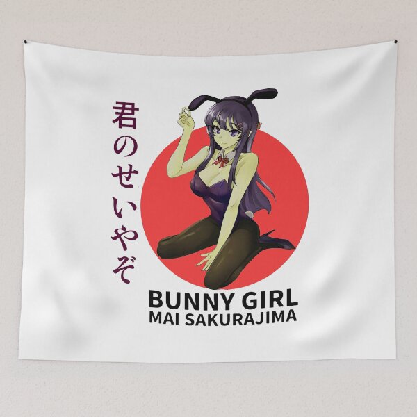 Artikelvorschau, Häschenmädchen Senpai - Mai Sakurajima entworfen und verkauft von HASSANIYATT.
