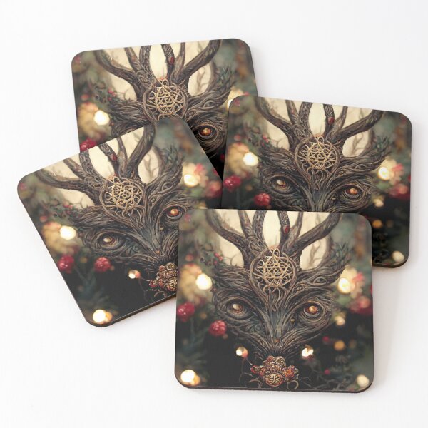 Item preview, Intricate Pagan X-mas Card designed and sold by CartoonrBOY.