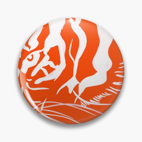 Item preview, Eye of the Tiger - Orange & White  designed and sold by Niina  Niskanen.