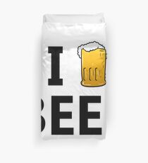 I love beer Duvet Cover