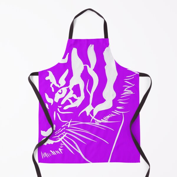Item preview, Eye of the Tiger - Purple and White designed and sold by Niina Niskanen.
