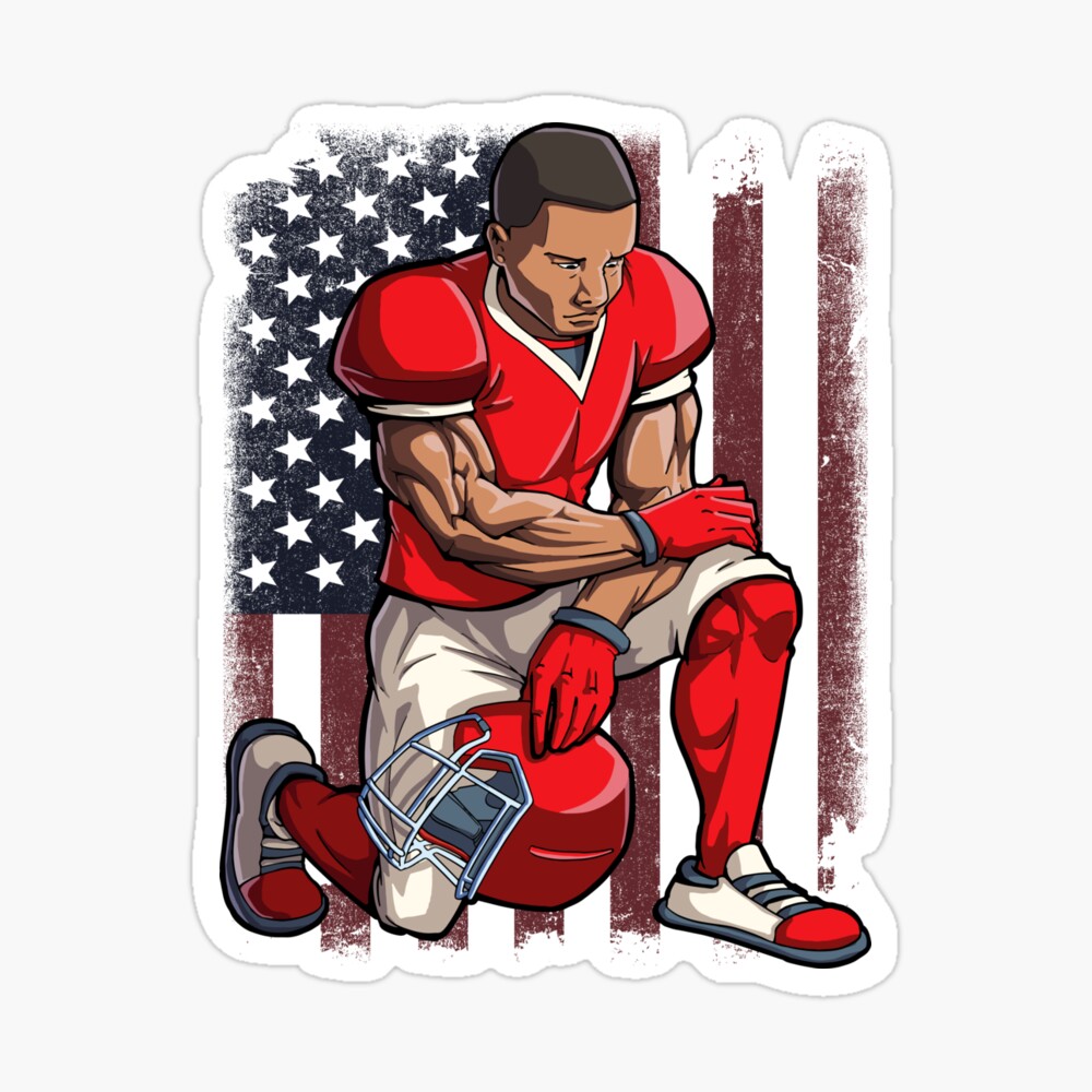 Take A Knee T Shirt Football Flag Resist Anti Trump I M With Kap Kaepernick Canvas Print By Liquegifts Redbubble