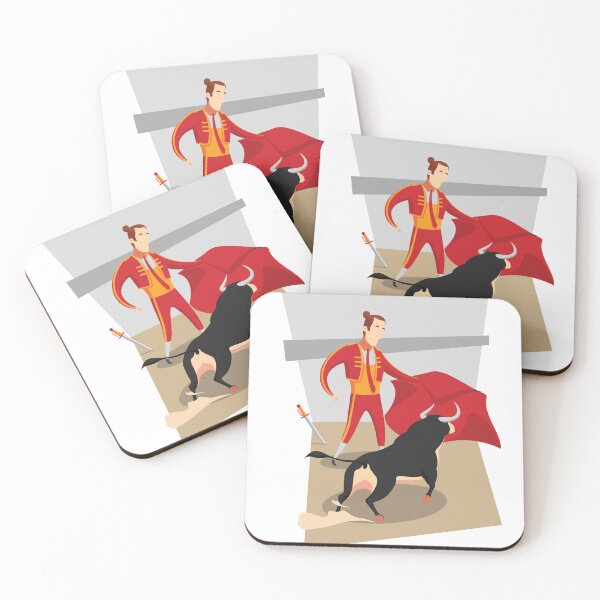 Item preview, The Running Of The Bulls Illustration designed and sold by zoripet Store.