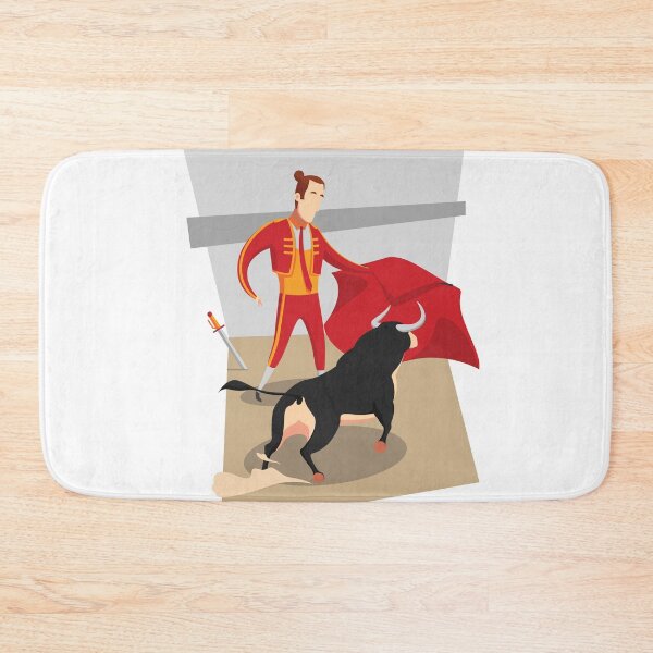 Item preview, The Running Of The Bulls Illustration designed and sold by zoripet Store.
