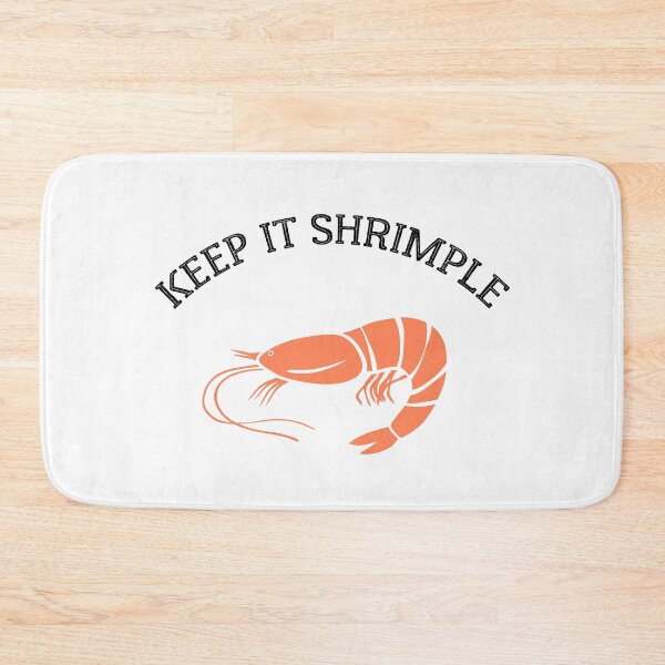 Item preview, Keep it Shrimple ! Shellfish, Shrimp Seafood Lovers designed and sold by Raiko-art.