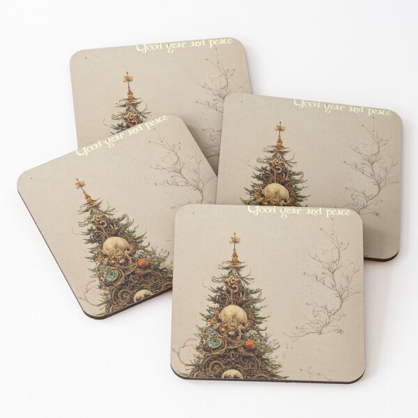 Item preview, Intricate Pagan X-mas Card designed and sold by CartoonrBOY.