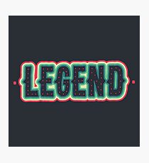 Legend Photographic Print