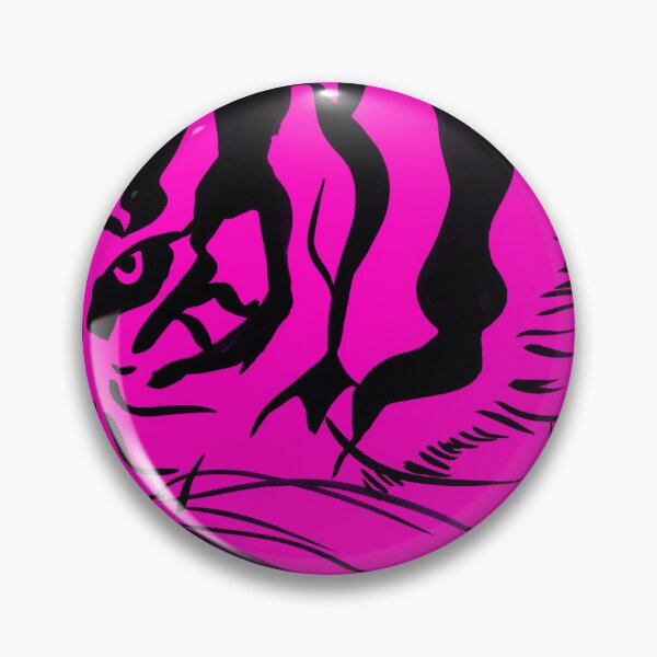 Item preview, Eye of the Tiger - Pink & Black designed and sold by Niina  Niskanen.