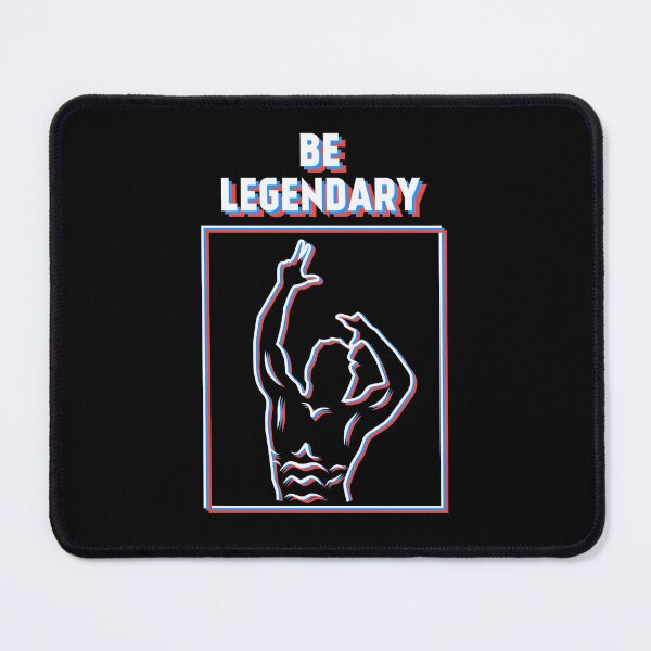 Item preview, Be Legendary, Zyzz Pose, Fitness 3D effect designed and sold by EnzoVectorism.