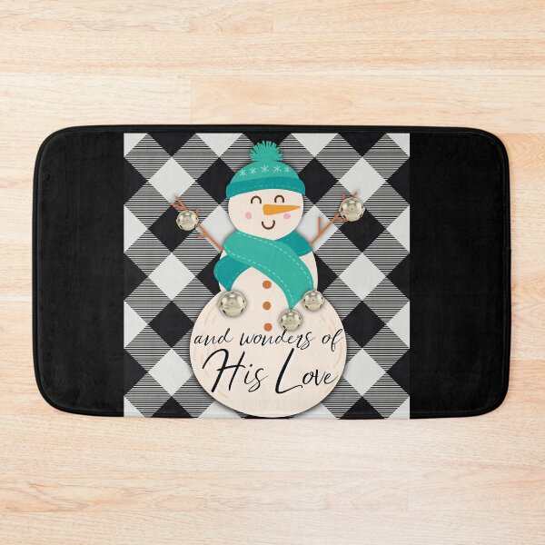 Item preview, Sabrina Farmer Art - Christmas Snowman - Wonders of His Love designed and sold by sabrinart42.