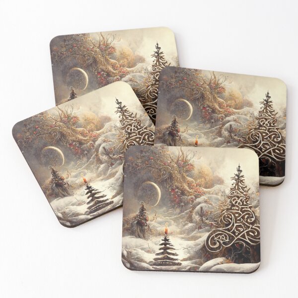 Item preview, Intricate Pagan X-mas Card designed and sold by CartoonrBOY.