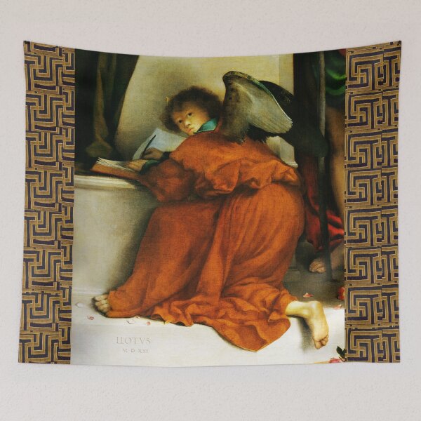 Item preview, ANGEL  DETAIL FROM MADONNA ENTHRONED AND CHILD by Lorenzo Lotto designed and sold by BulganLumini.