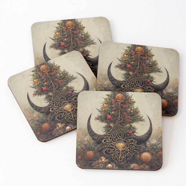 Item preview, Intricate Pagan X-mas Card designed and sold by CartoonrBOY.