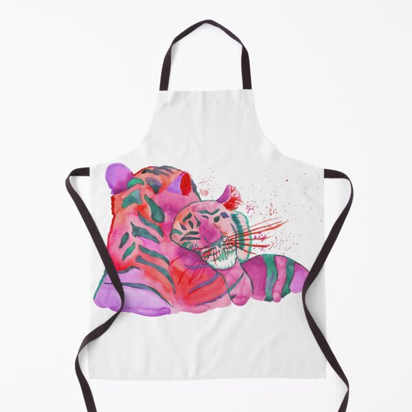 Item preview, Cuddling Tigers - Pink Palette designed and sold by Niina Niskanen.
