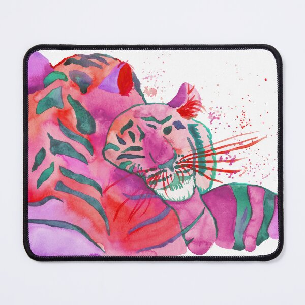 Item preview, Cuddling Tigers - Pink Palette  designed and sold by Niina  Niskanen.