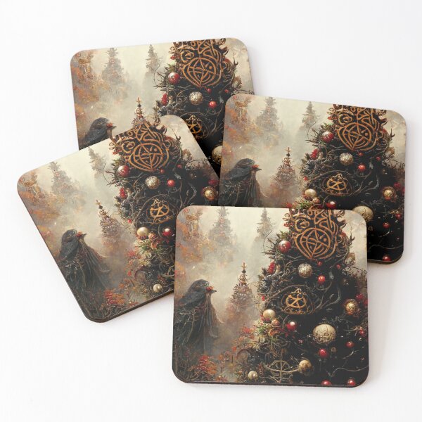 Item preview, Intricate Pagan X-mas Card designed and sold by CartoonrBOY.