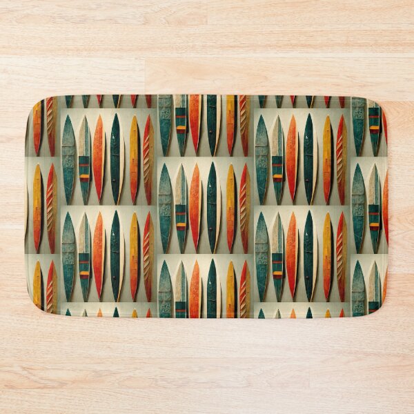 Item preview, Constructivism Retro Vintage Surfboards Beach Decoration Art Gift designed and sold by LADistrictGarb.