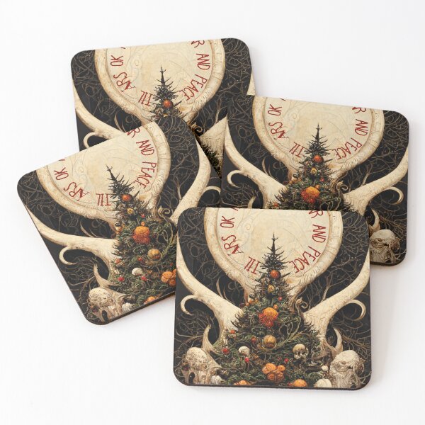 Item preview, Intricate Pagan X-mas Card designed and sold by CartoonrBOY.