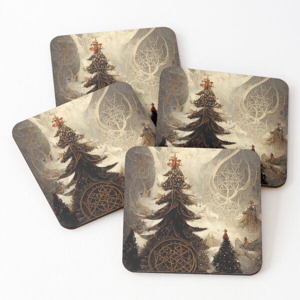 Item preview, Intricate Pagan X-mas Card designed and sold by CartoonrBOY.