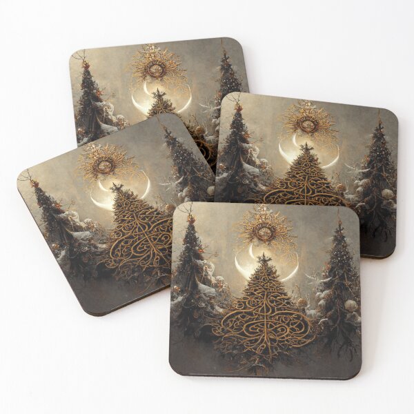 Item preview, Intricate Pagan X-mas Card designed and sold by CartoonrBOY.