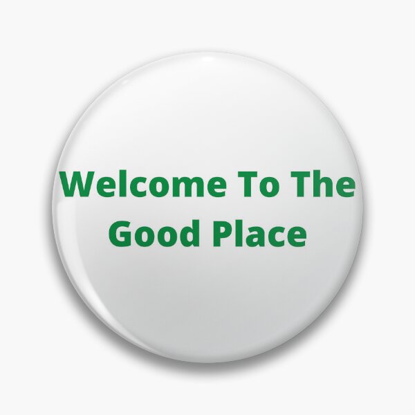 Item preview, Welcome To The Good Place Sticker  designed and sold by Swobodzio.