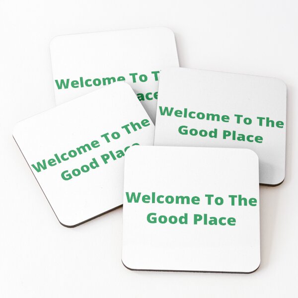 Item preview, Welcome To The Good Place Sticker  designed and sold by Swobodzio.