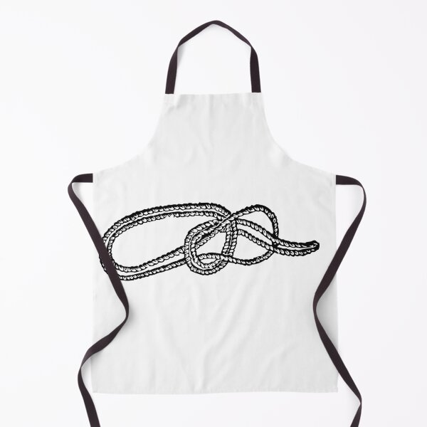 Item preview, Bowline on a Bight, Black on White designed and sold by TheTautLine.