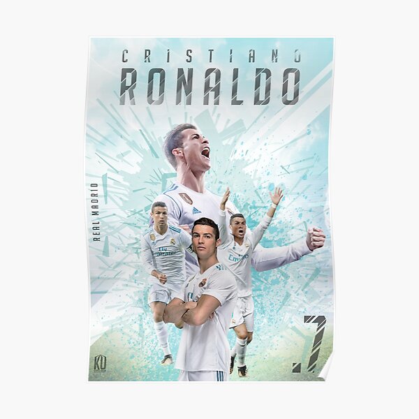 Cristiano Ronaldo - Real Madrid CR7 Poster
