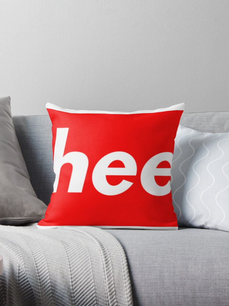 supreme throw pillow